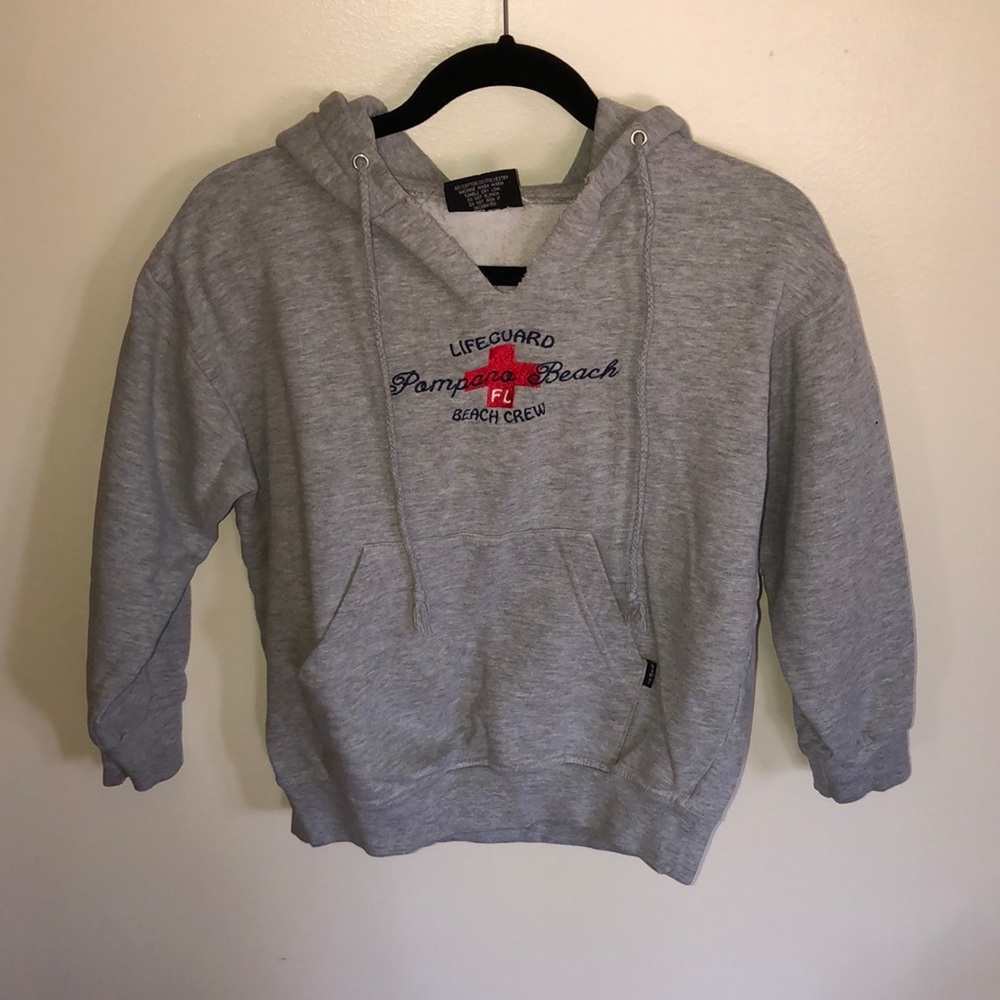 Pompano Beach Florida Lifeguard beach crew hoodie